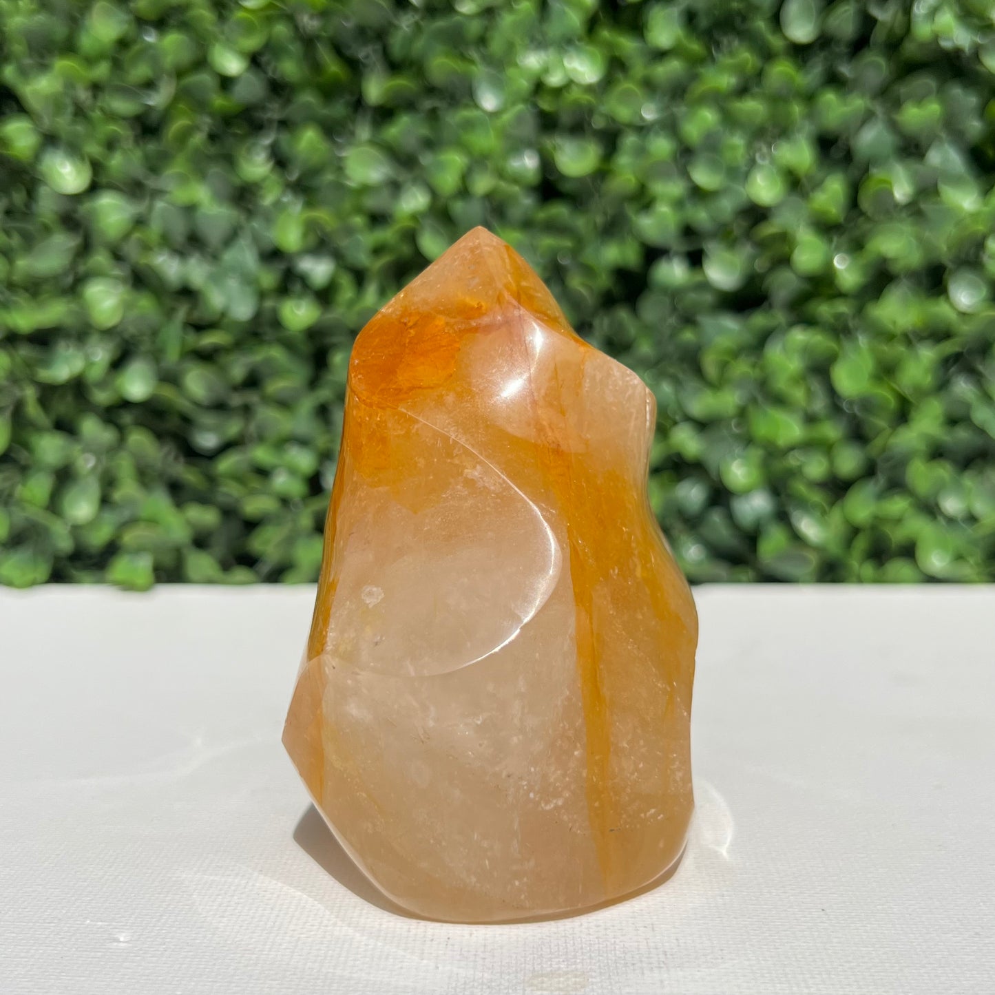Golden Healer Quartz Flame
