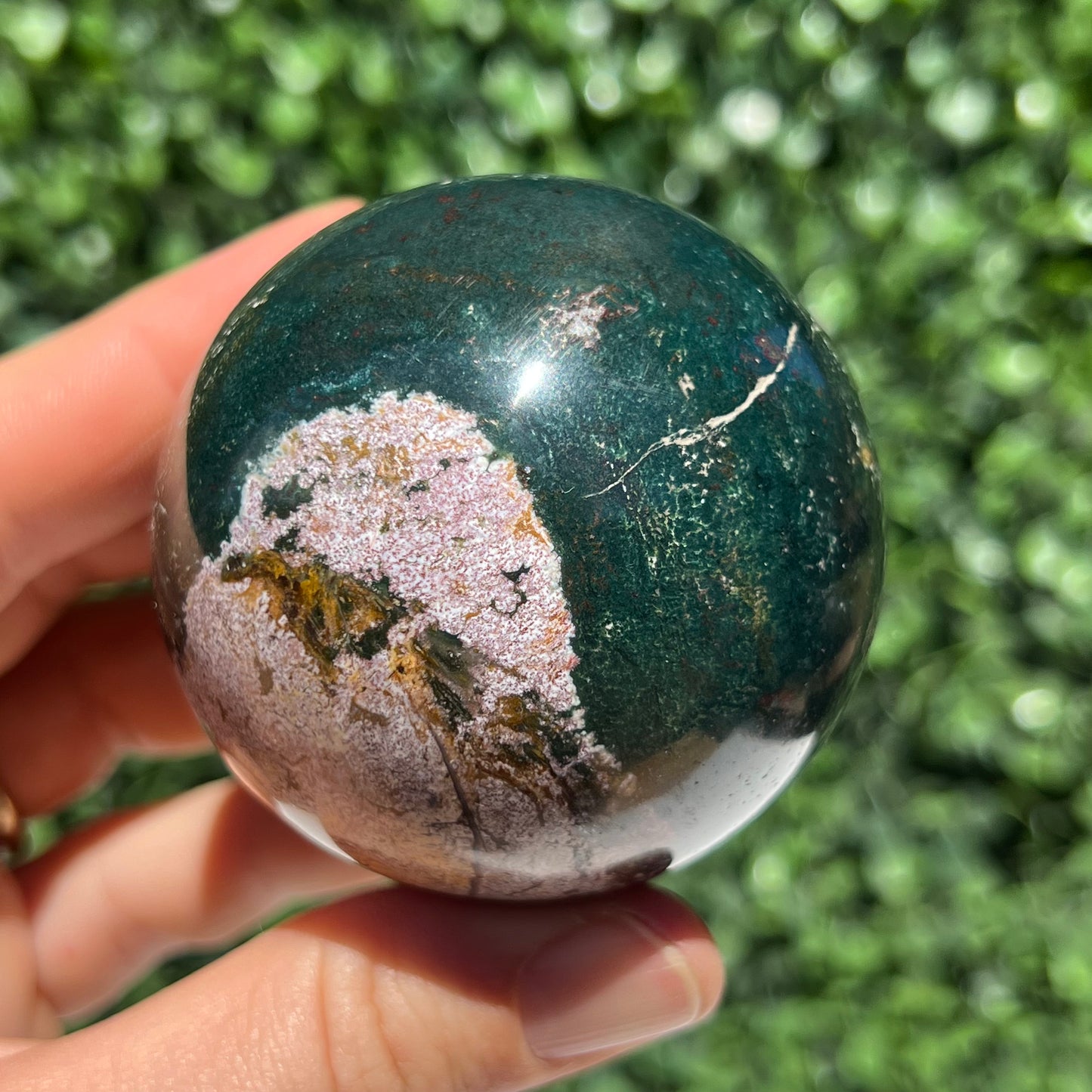 Ocean Jasper Sphere