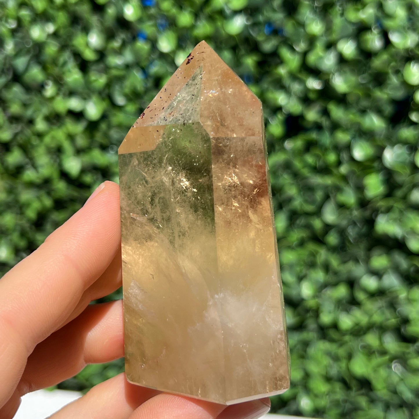 100% Natural Citrine Tower