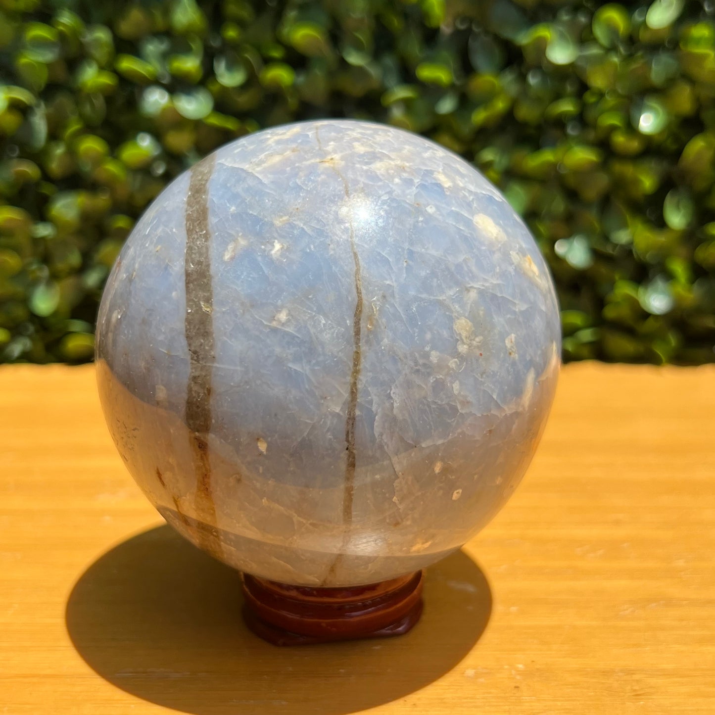 Blue Quartz Sphere