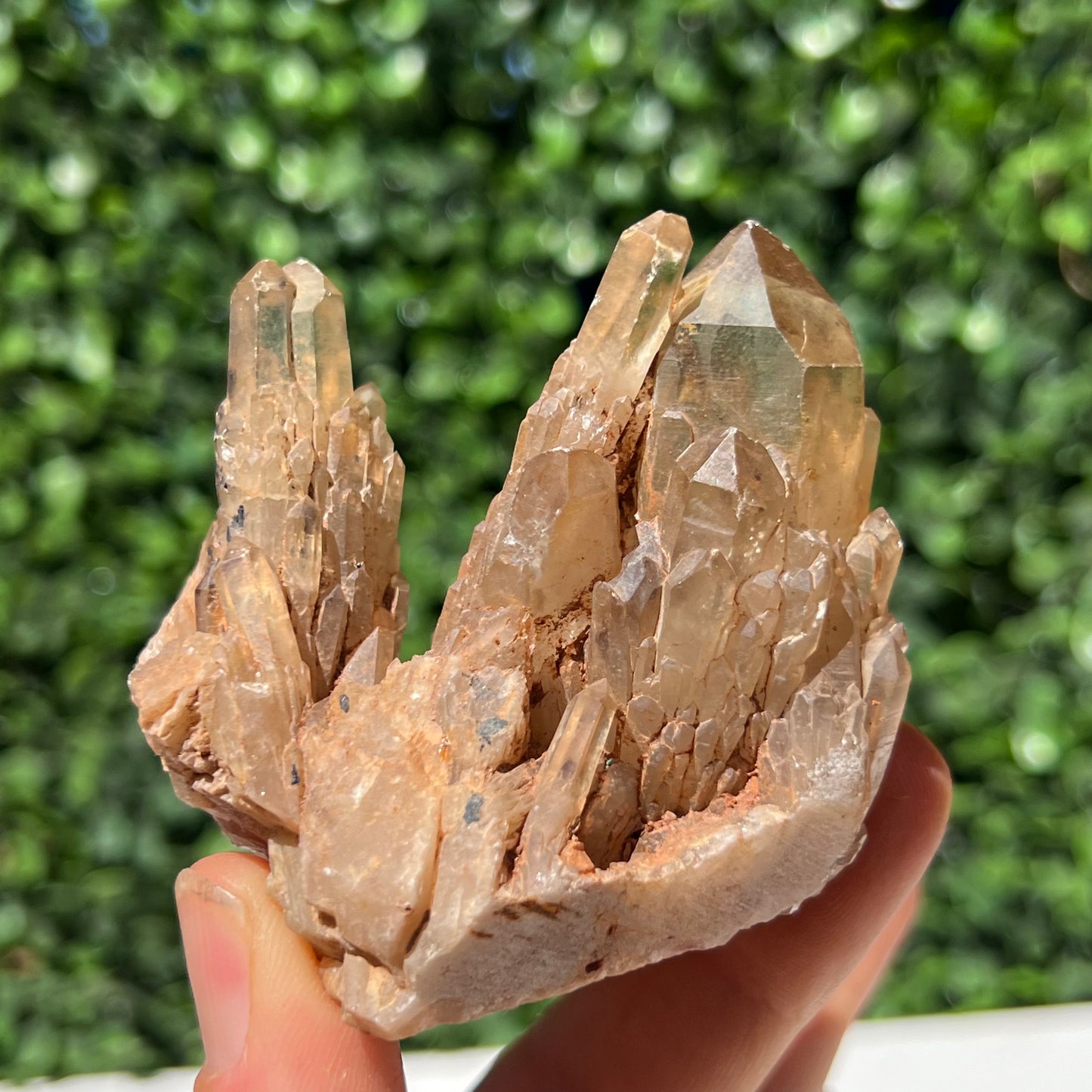 100% Natural Kundalini Citrine Cluster