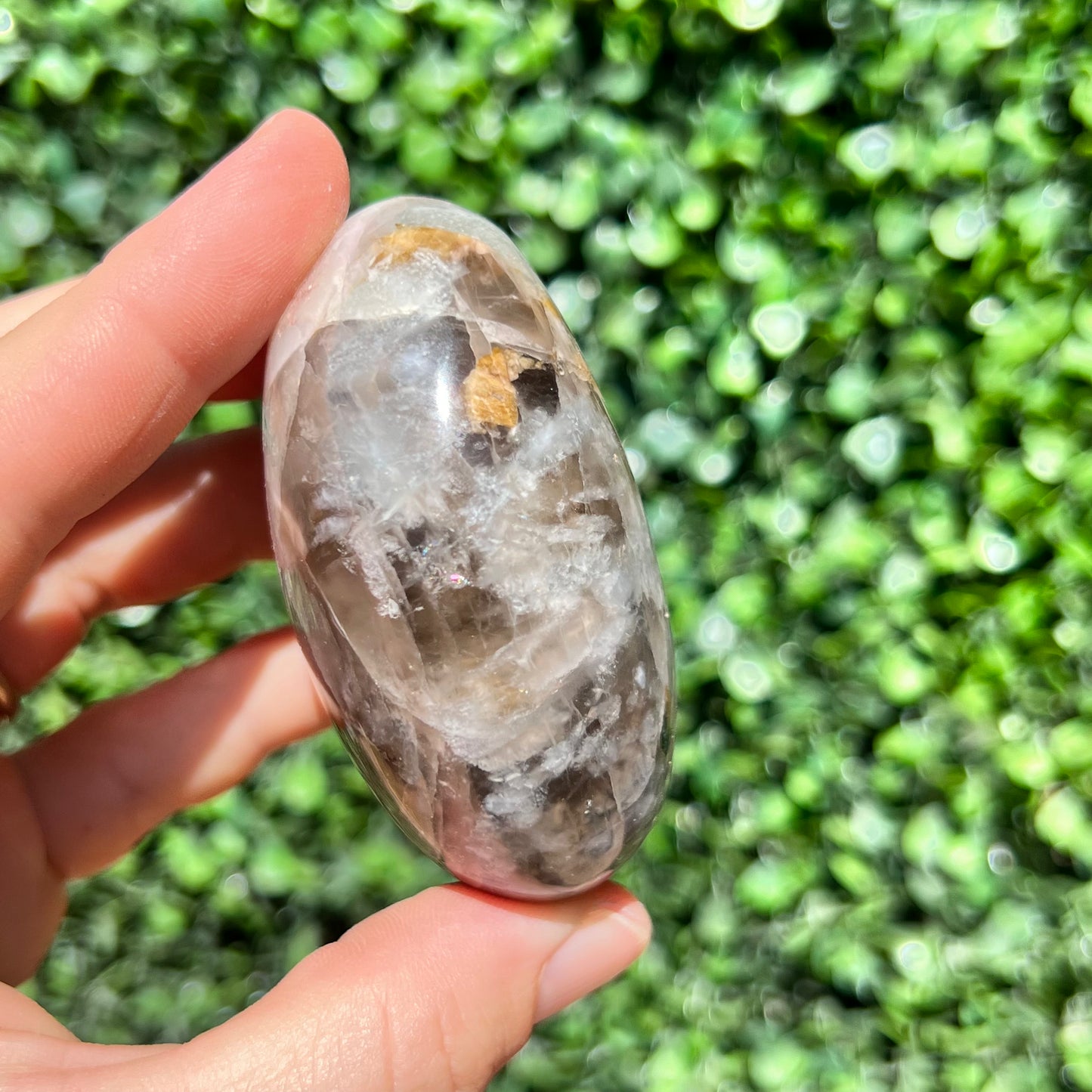 Pink Tourmaline Mix Palm Stone