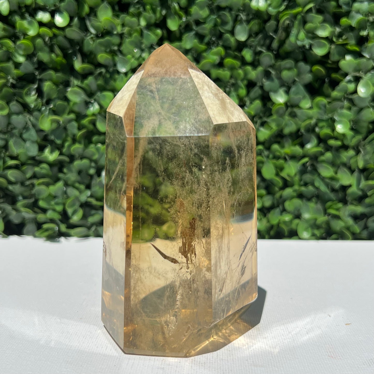 100% Natural Citrine Tower