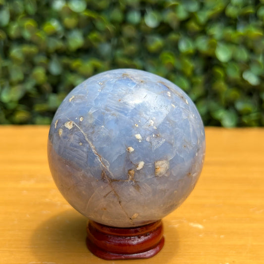 Blue Quartz Sphere