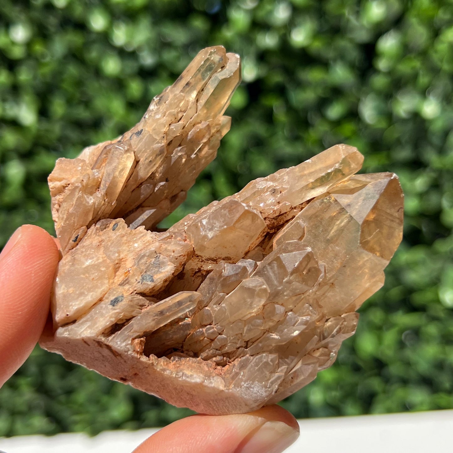 100% Natural Kundalini Citrine Cluster
