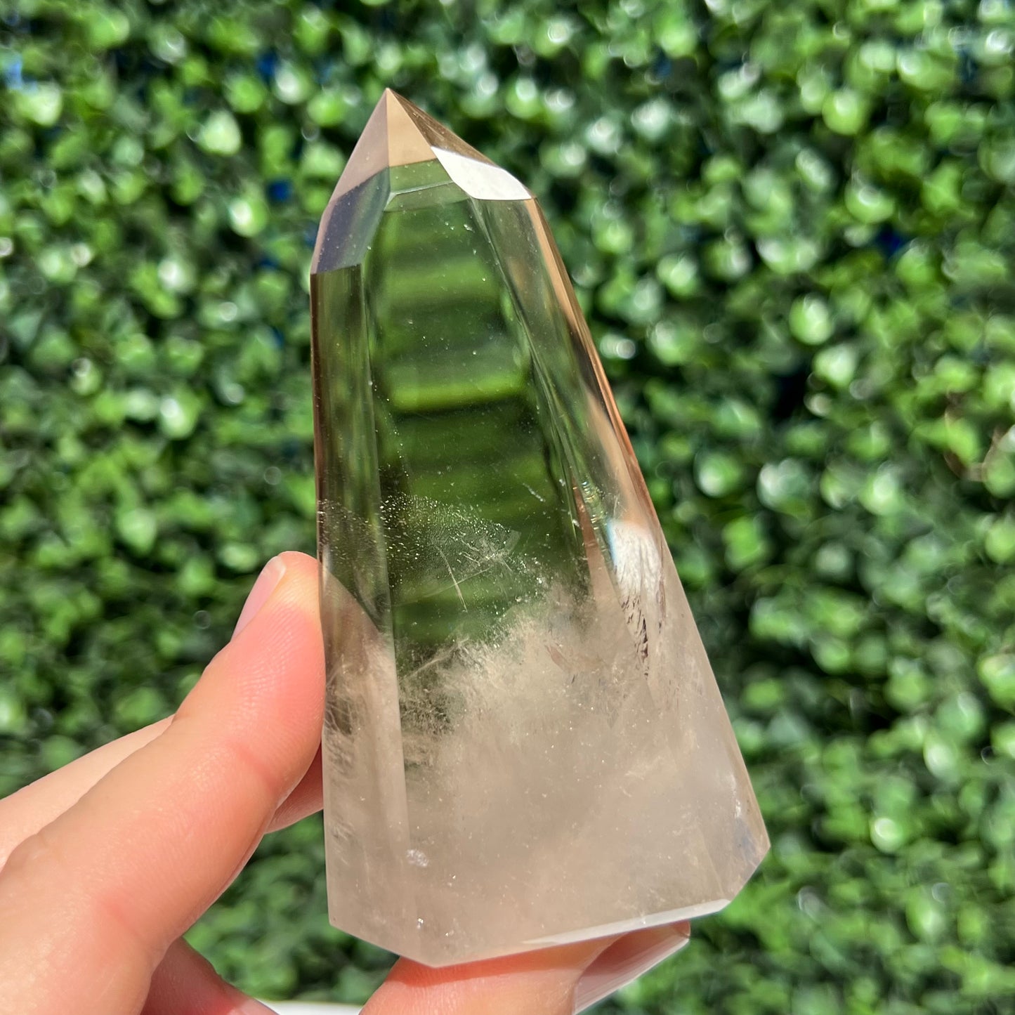 Light Smokey Quartz Tower