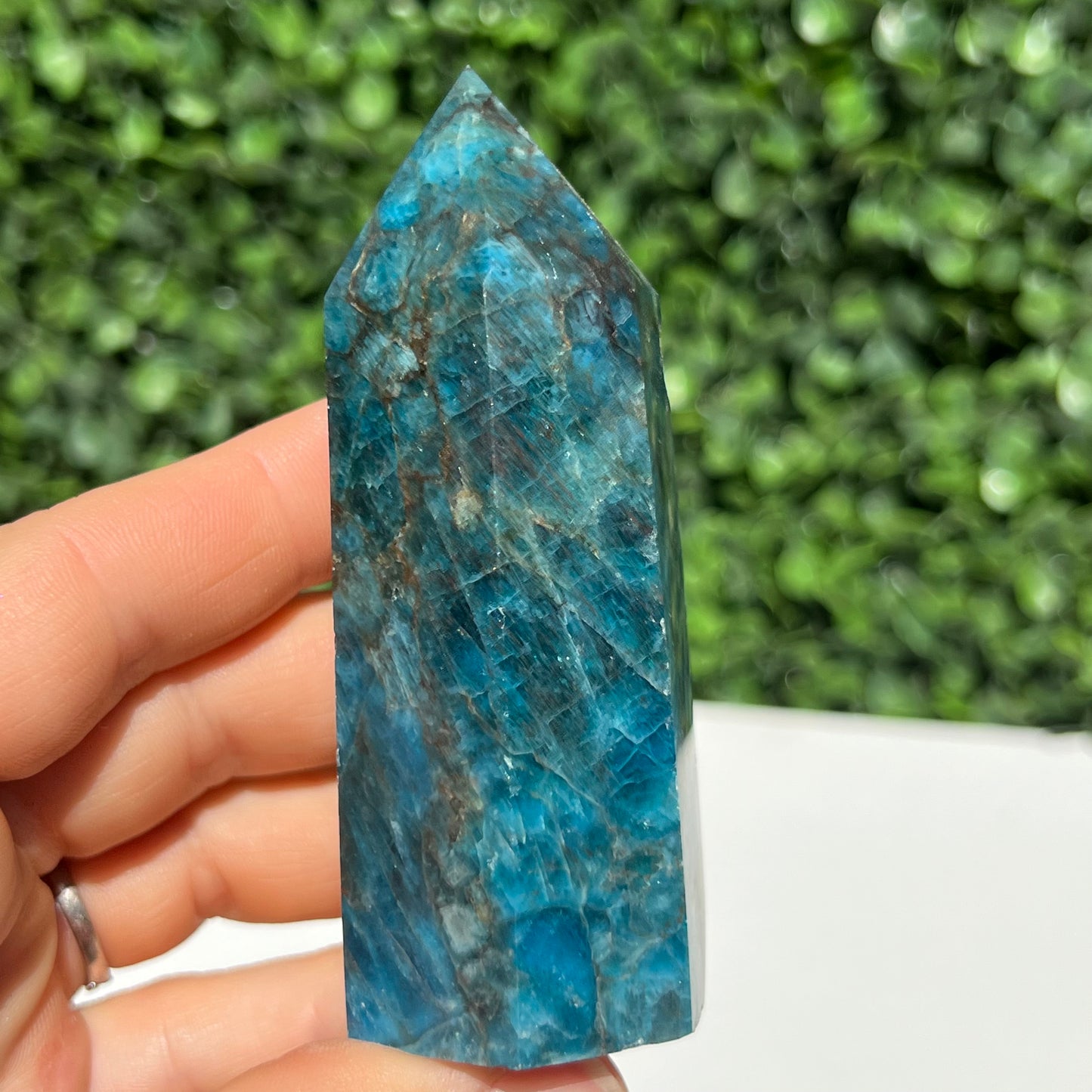 Apatite Crystal Point