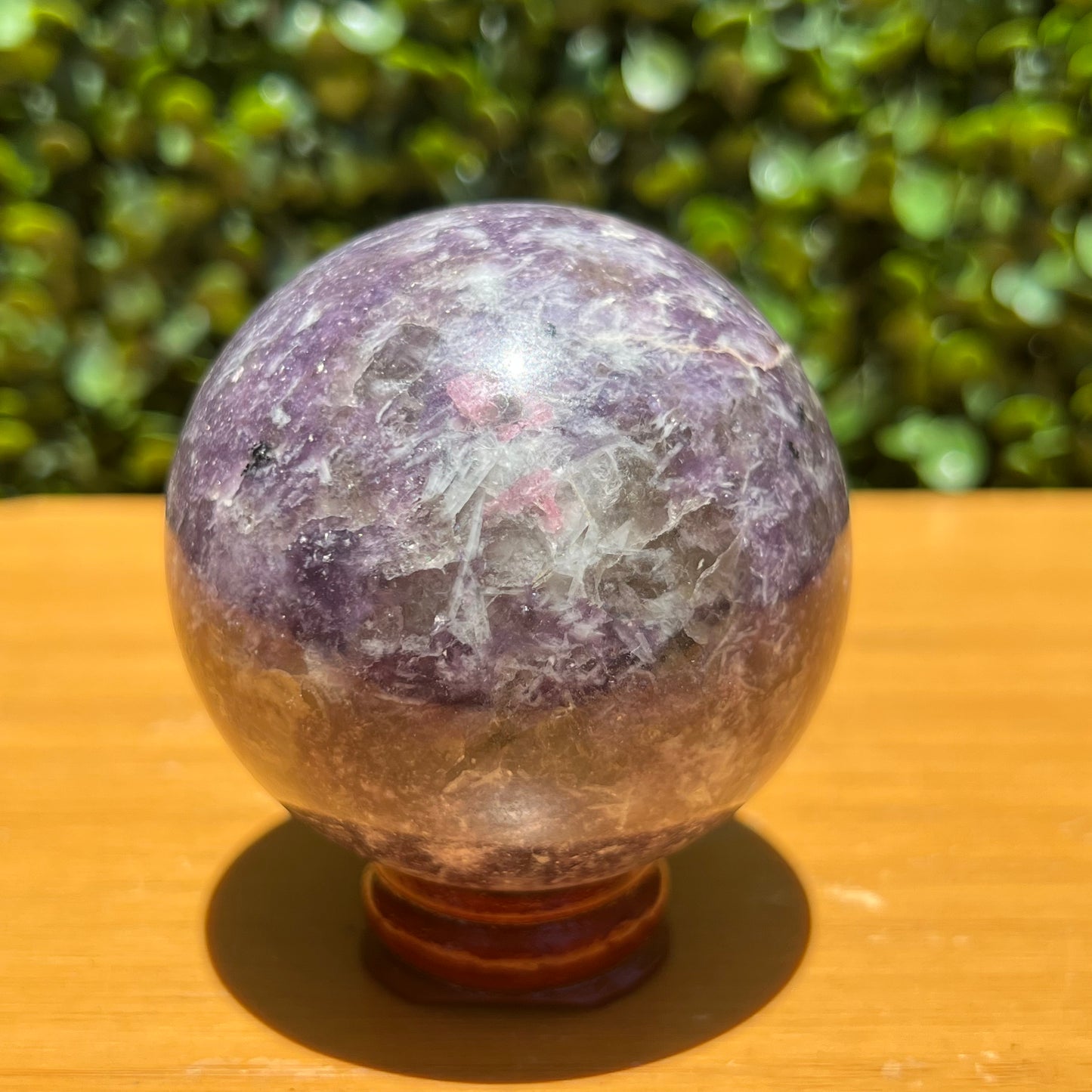 Lepidolite Unicorn Stone Sphere