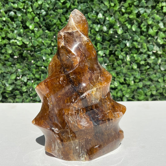 Golden Healer Quartz Flame