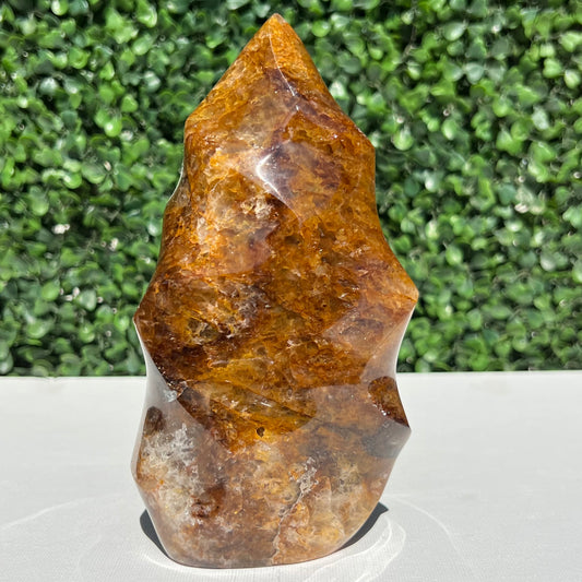 Golden Healer Quartz Flame