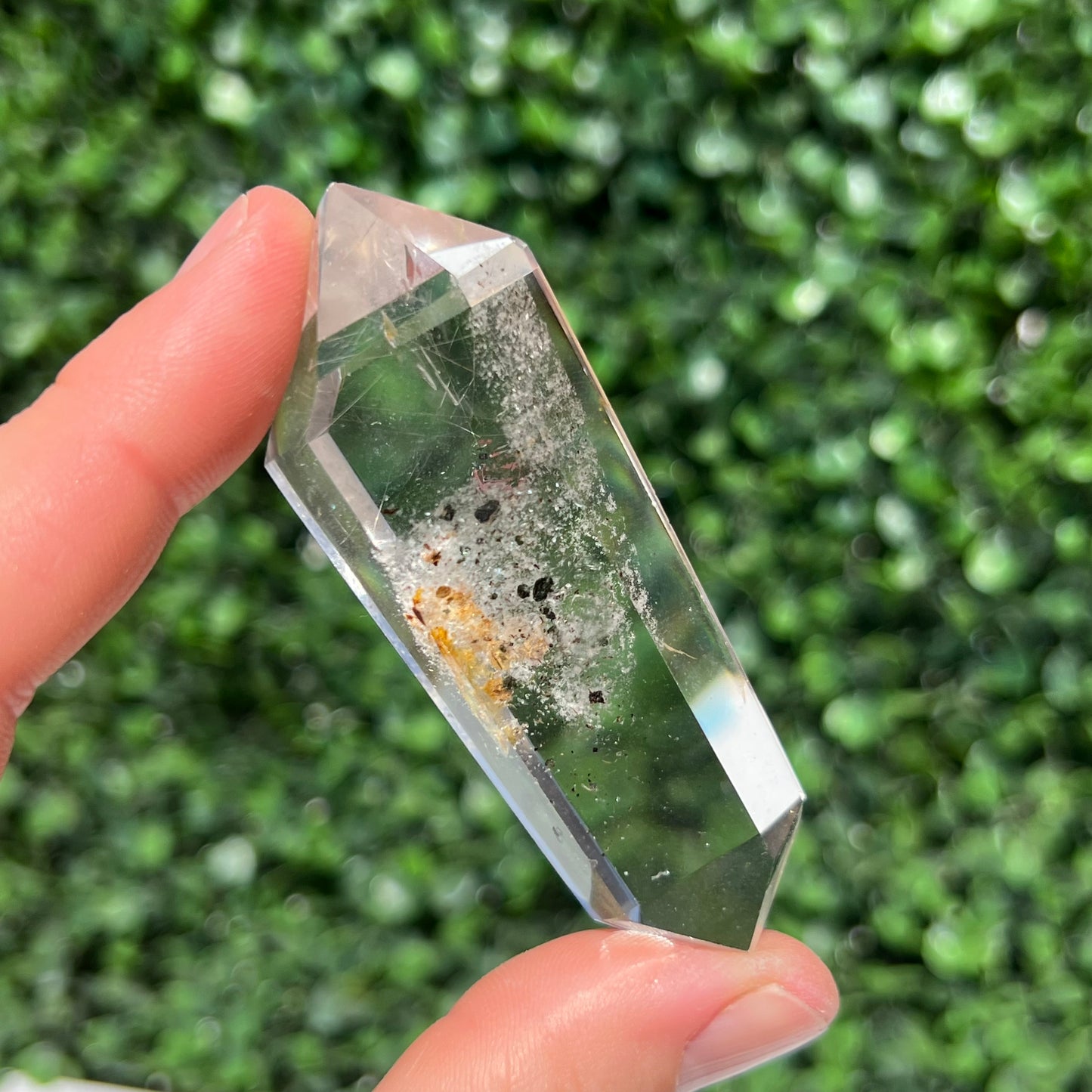 Included Clear Quartz DT