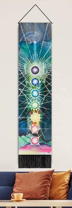 Wall Tapestry Chakras