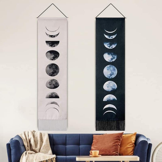 Wall Tapestry Moon Cycle