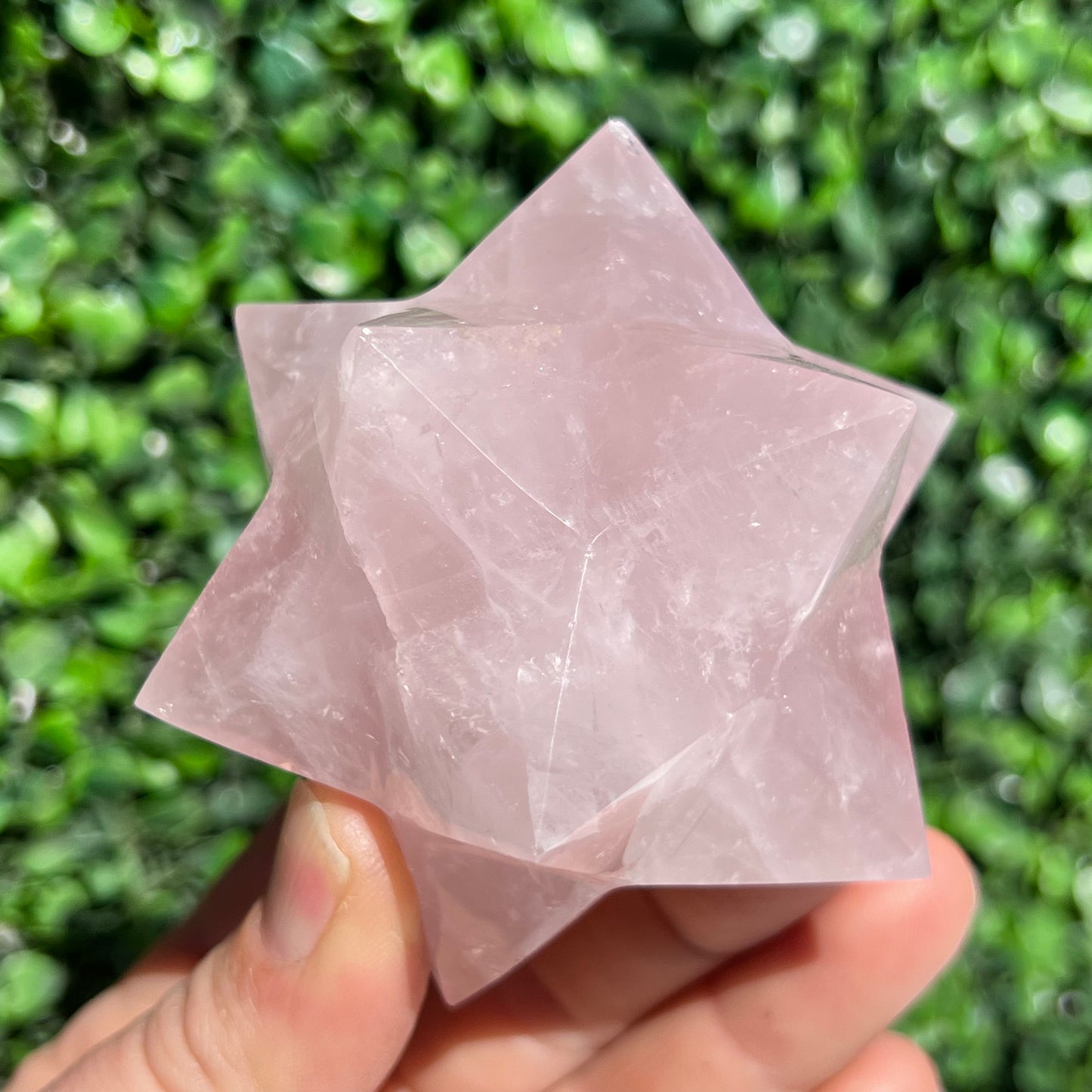 Rose Quartz Star