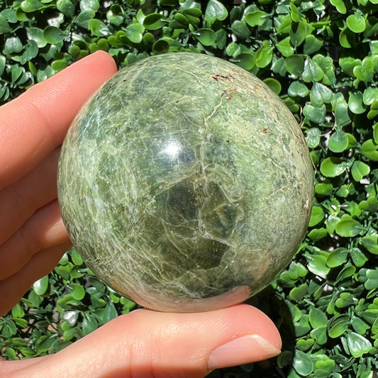 Chrysoprase Sphere