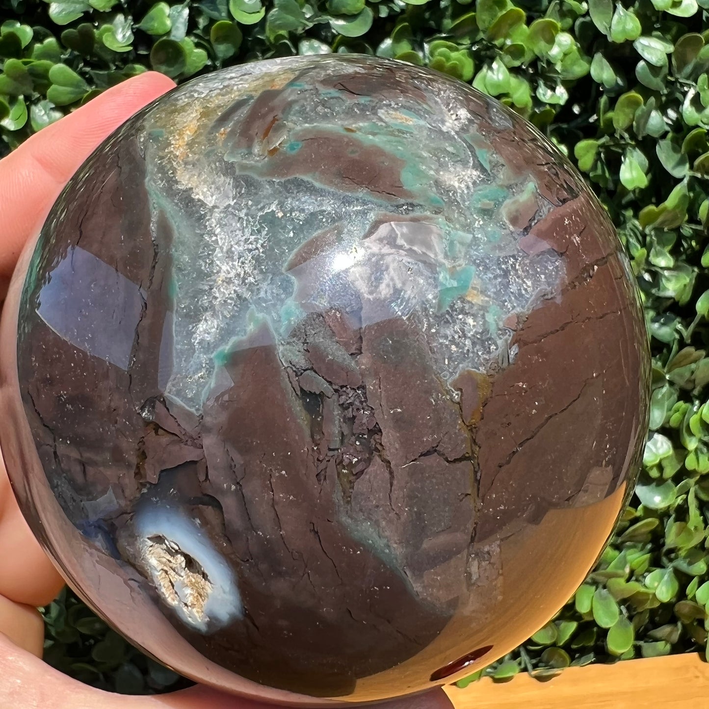 Moss Agate Sphere