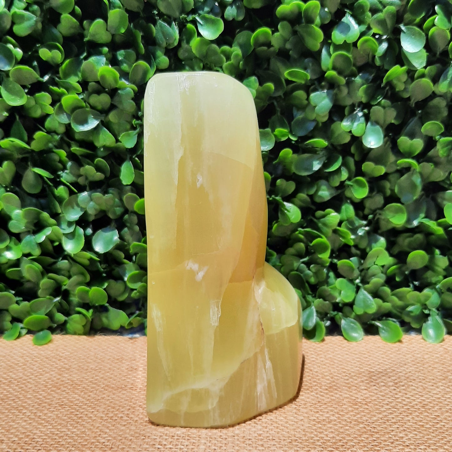 Golden Calcite Crystal Free Form
