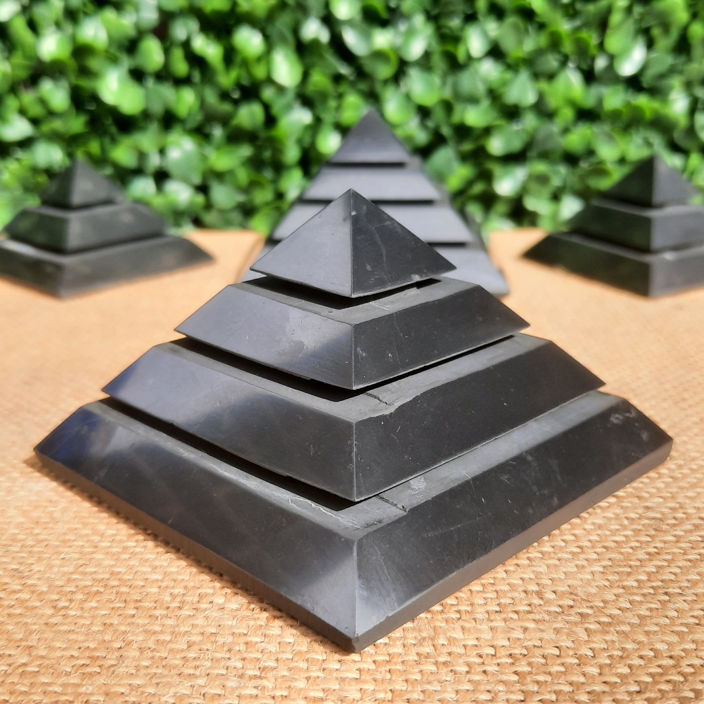 Shungite Sakkara Pyramid - 70mm