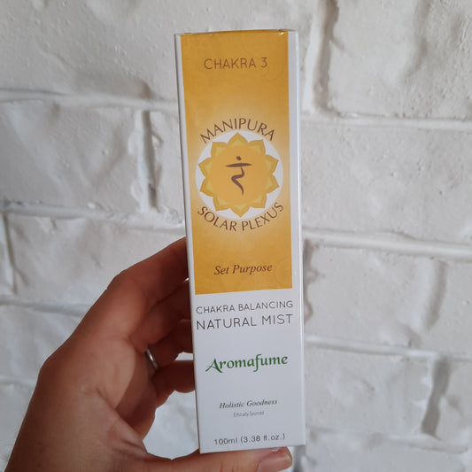 Aromafume Chakra Balancing Mist - Manipura Solar Plexus