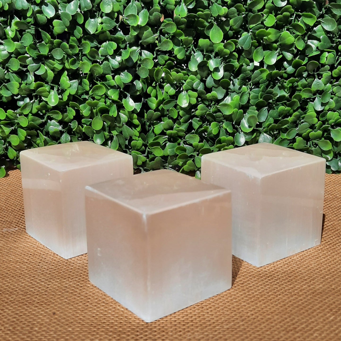Selenite / Satin Spar Cube 5cm