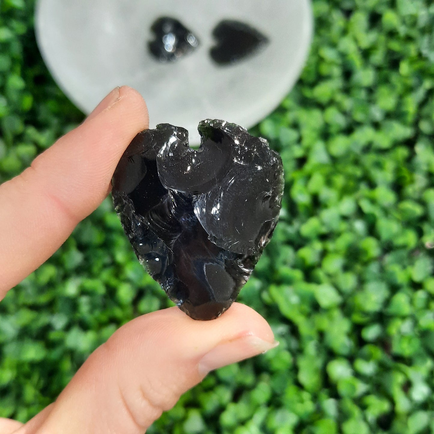 Black Obsidian Hearts