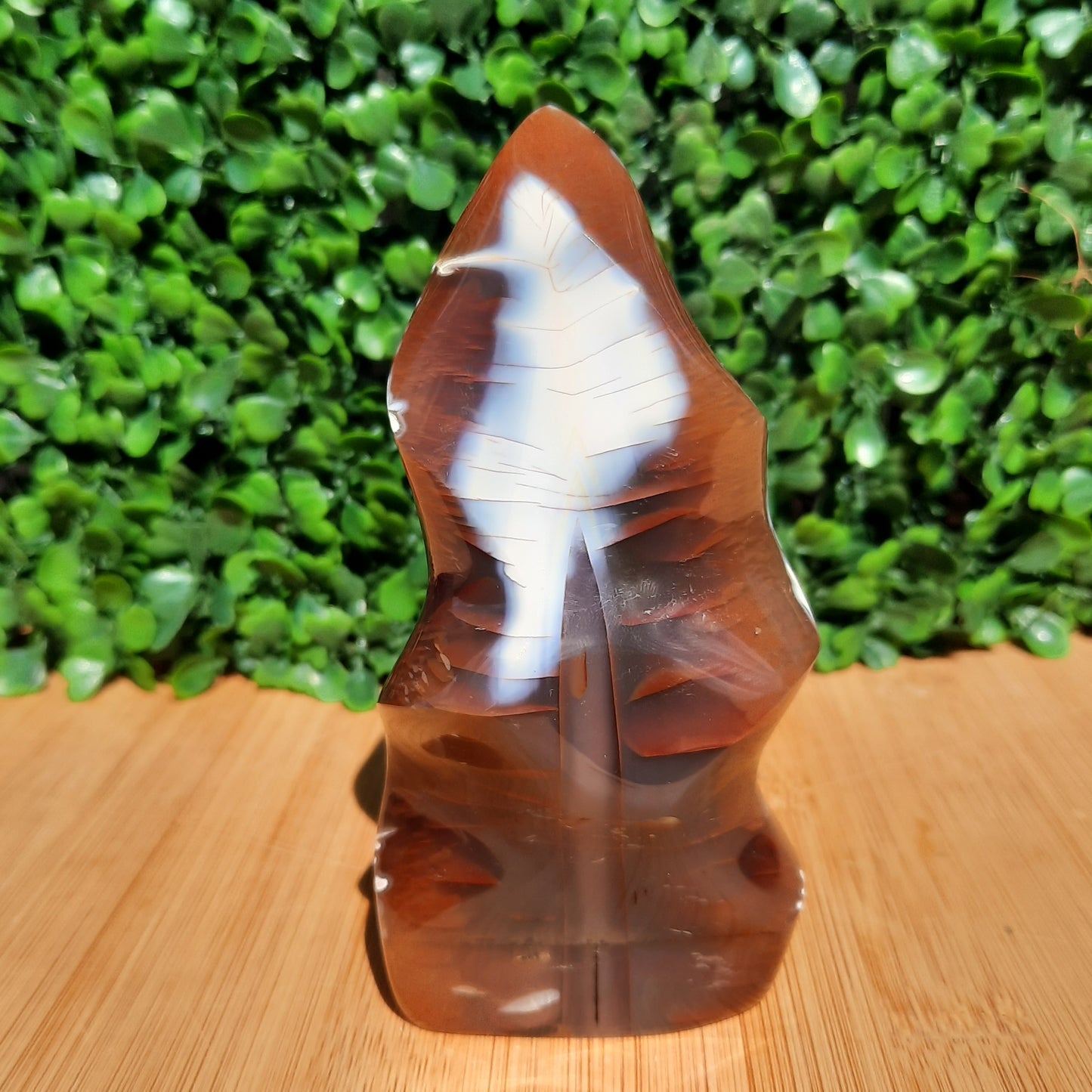 Red Orca Agate Flame