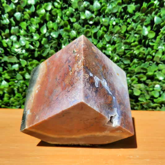 Ocean Jasper Cube