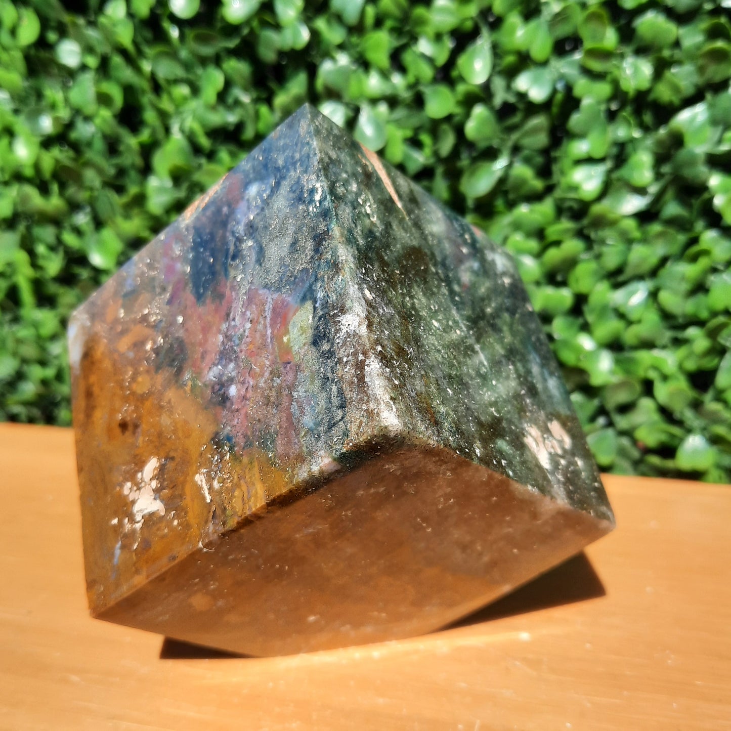 Ocean Jasper Cube