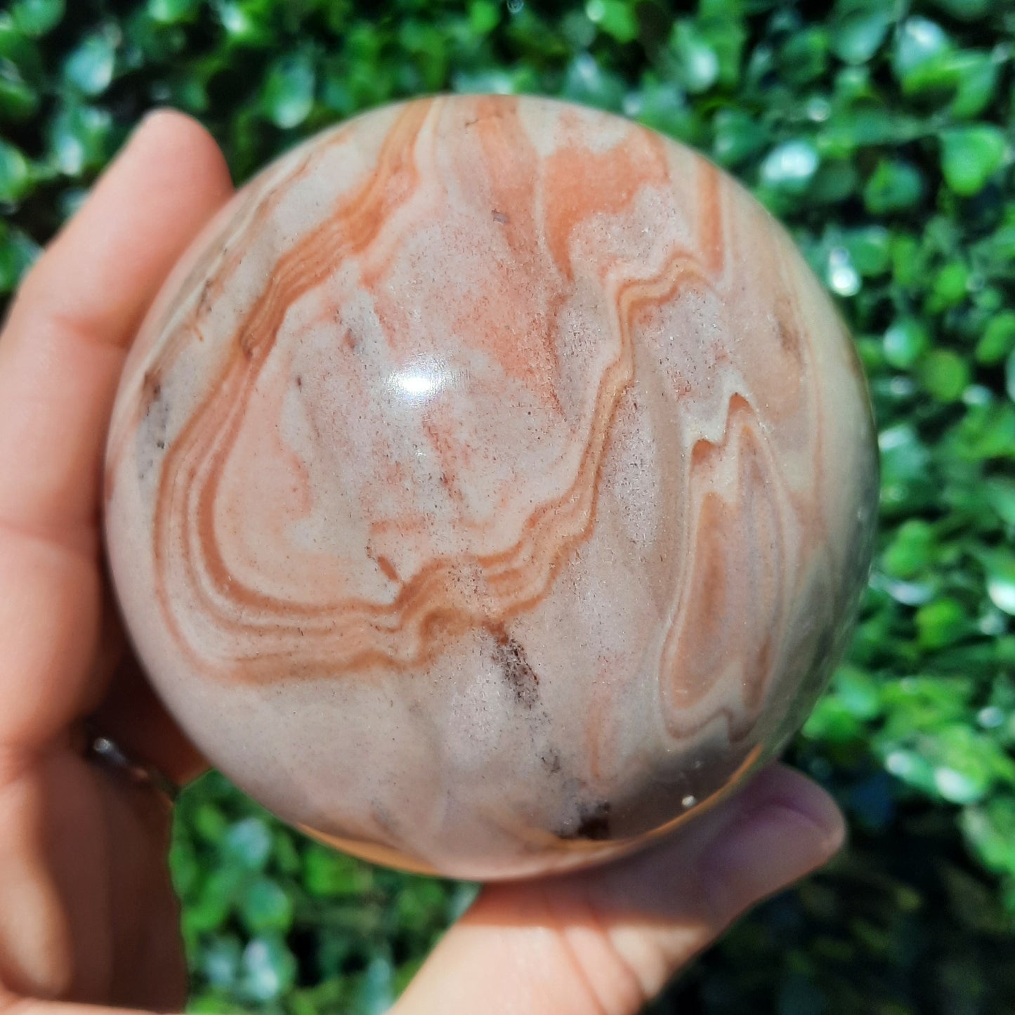 Polychrome Desert Japser Sphere