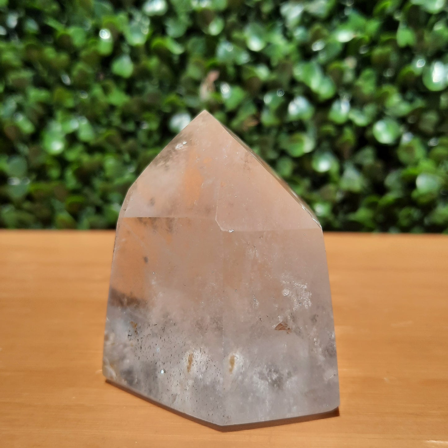 Clear Quartz Tower With Inclusions