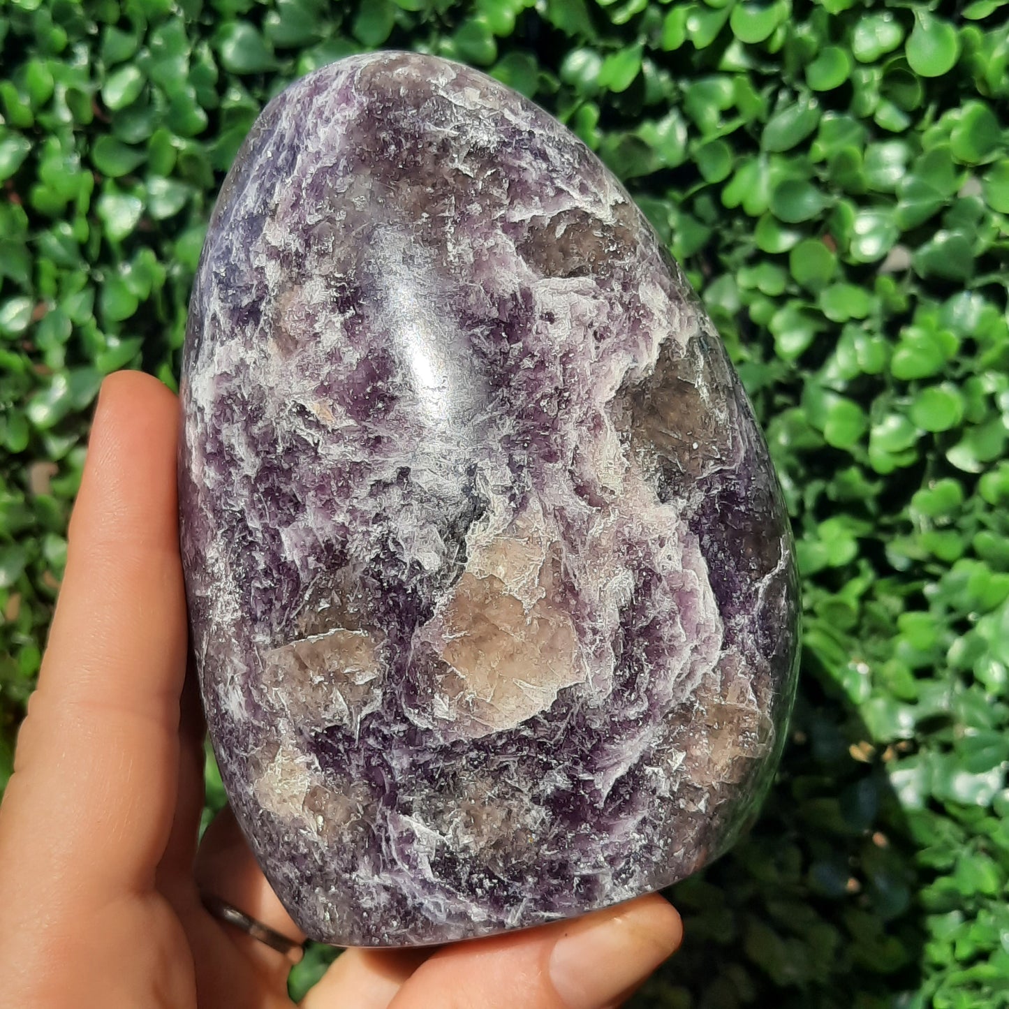 Lepidolite Unicorn Stone Free Form