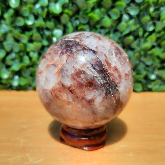 Fire Quartz Sphere