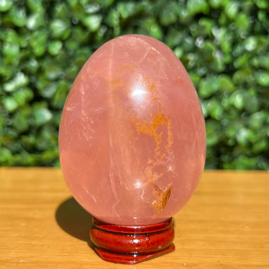 Rose Quartz Egg