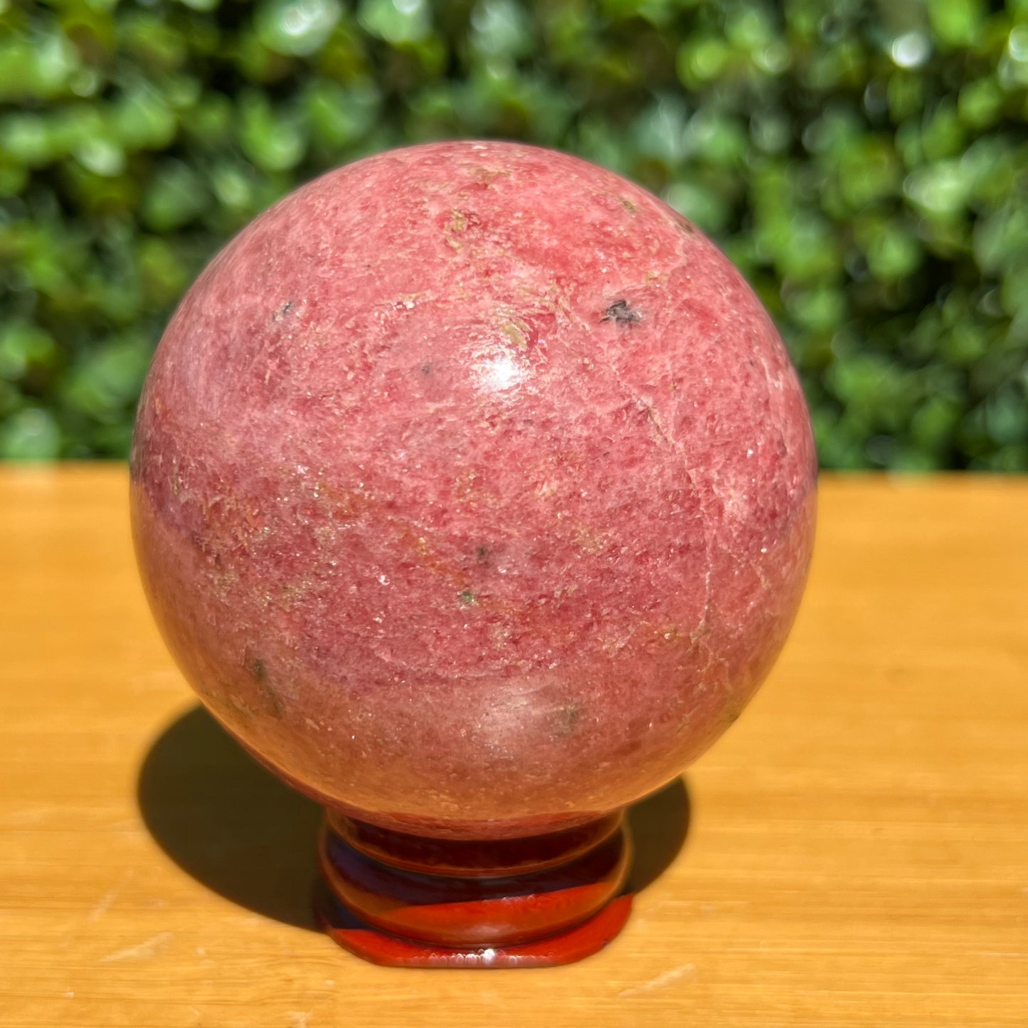 Rhodonite Sphere