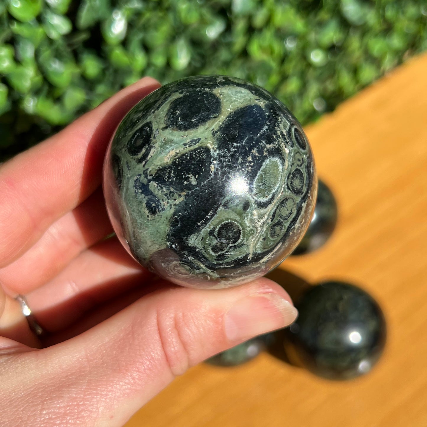 Kambaba Jasper Sphere’s