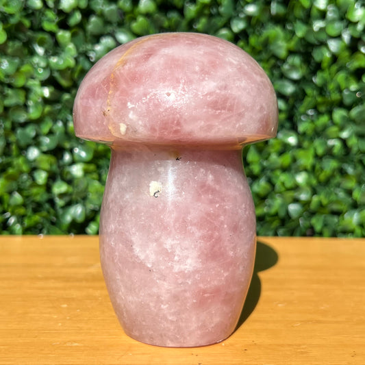 Rose Quartz Mushroom