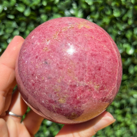 Rhodonite Sphere