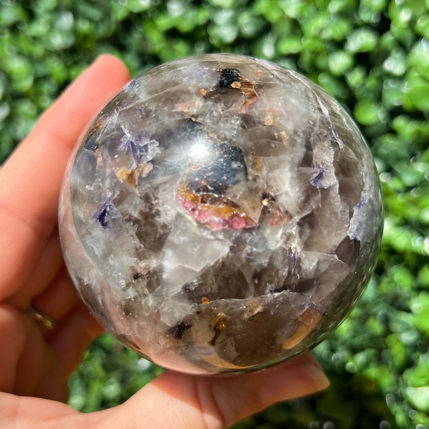 Lepidolite Mix Sphere