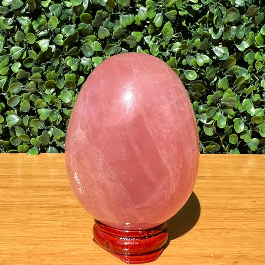 Rose Quartz Egg