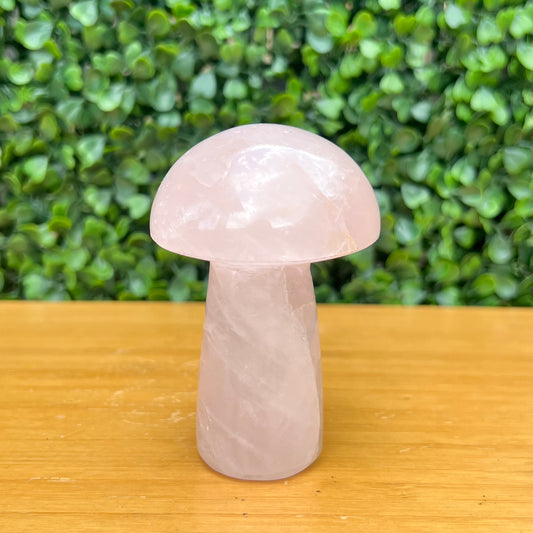 Rose Quartz Mushroom