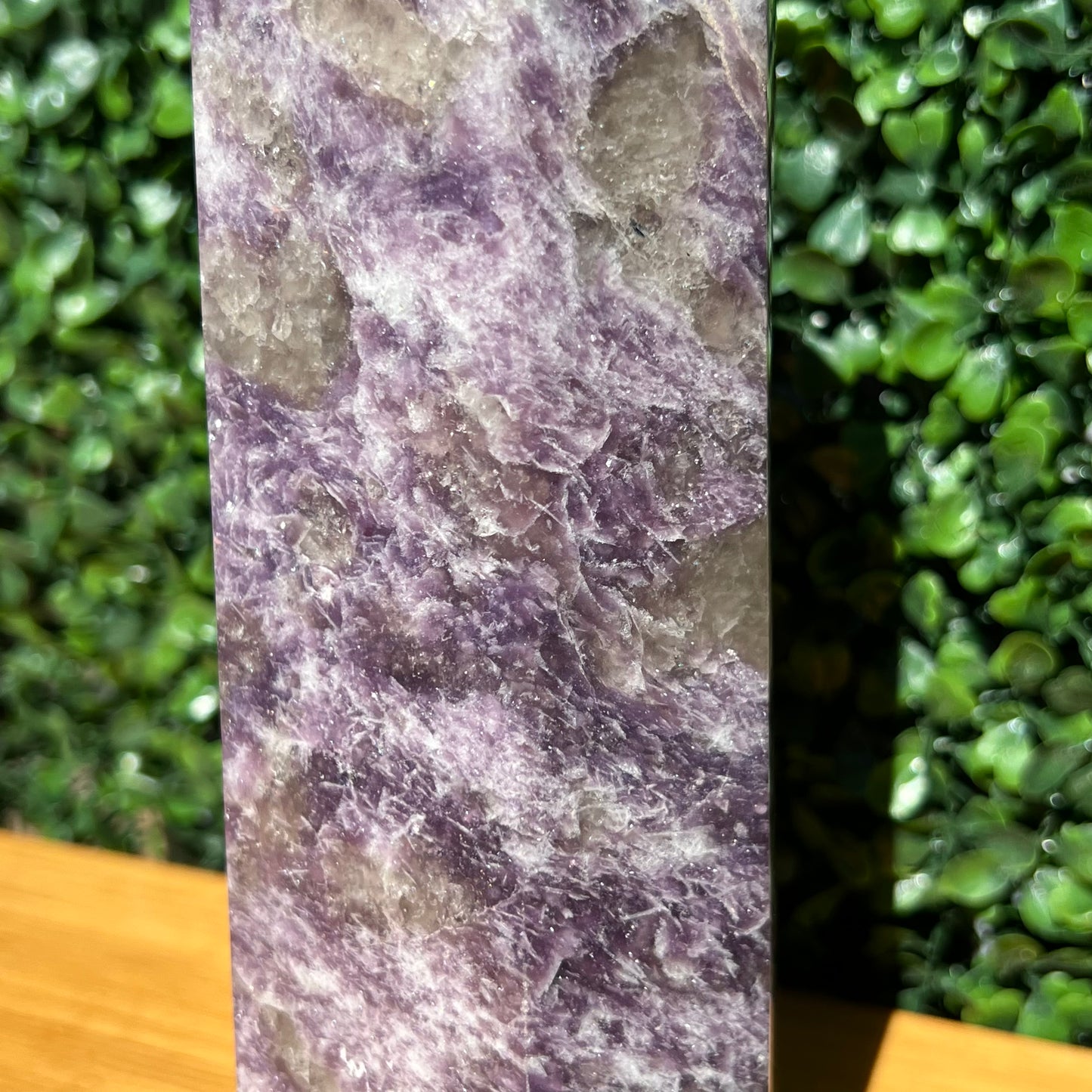 Lepidolite Unicorn Stone Tower