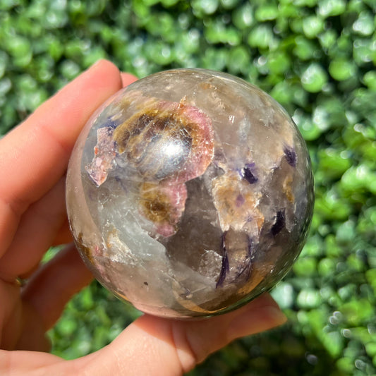 Lepidolite Mix Sphere