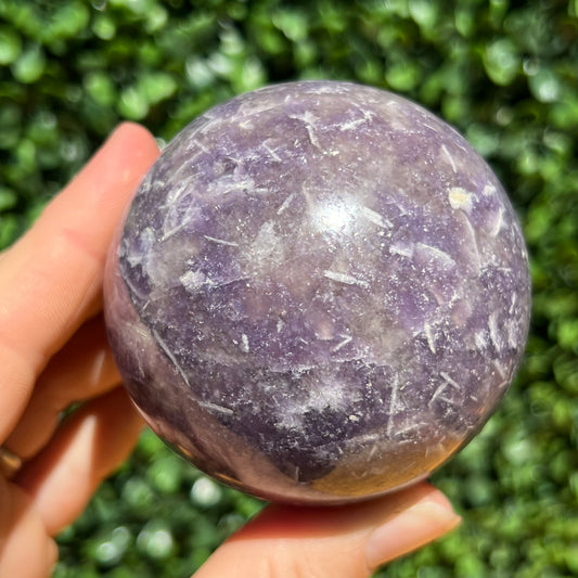 Lepidolite Sphere