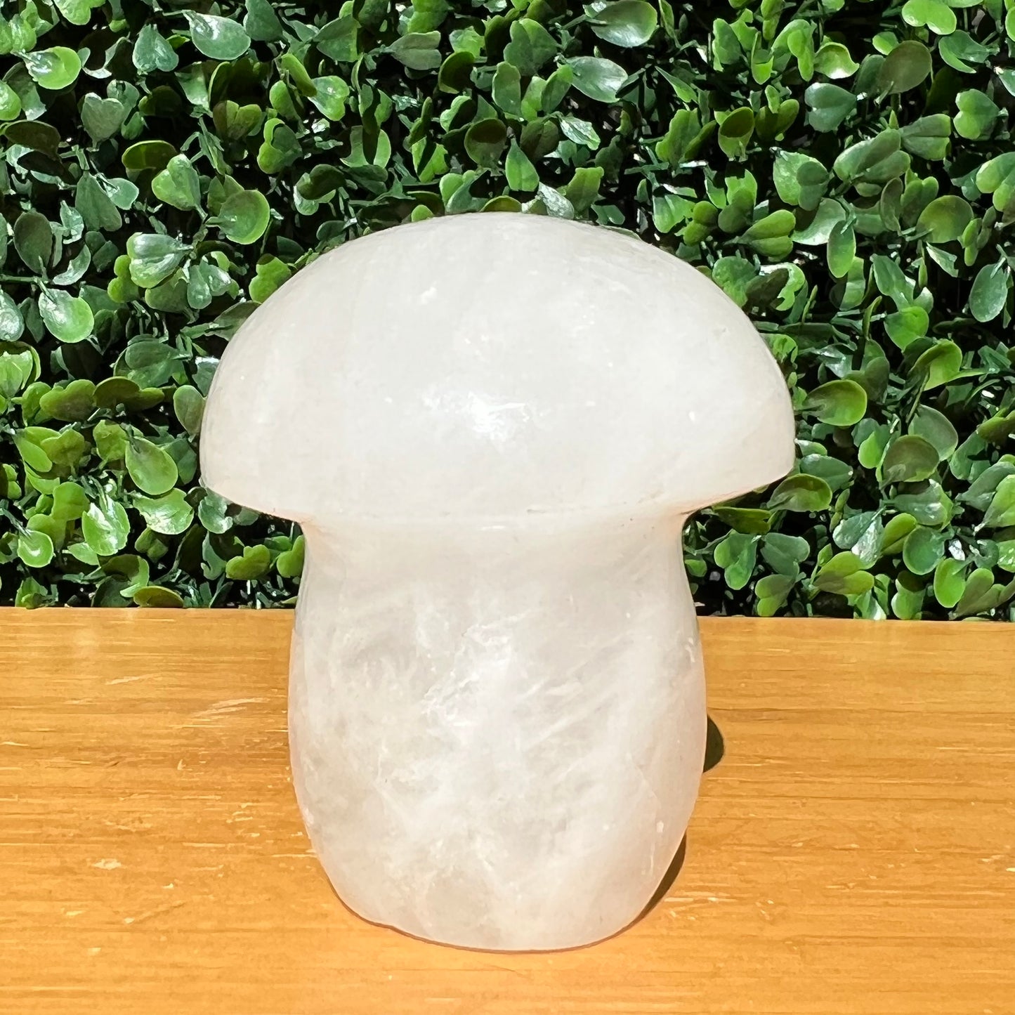 Snow Quartz Mushroom