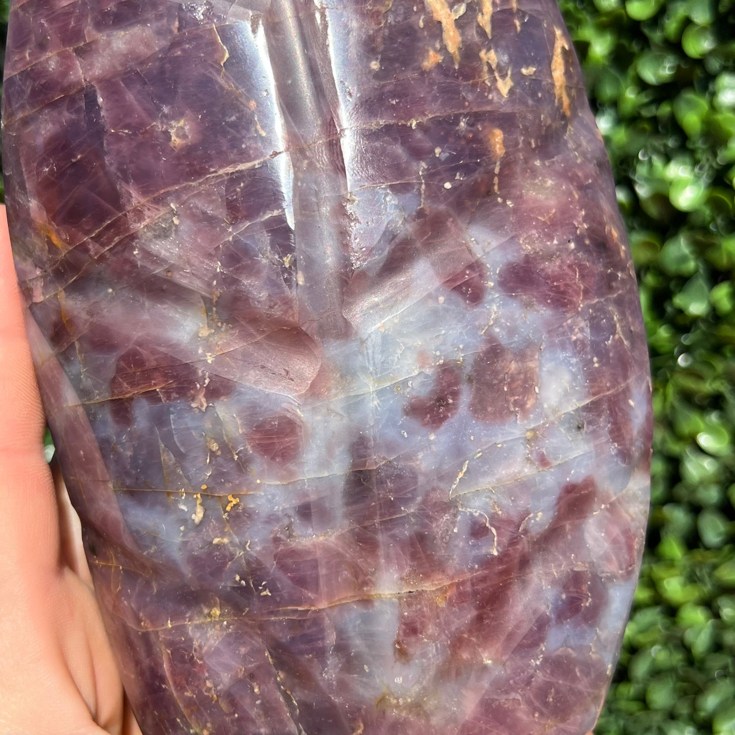 Purple Quartz Leaf