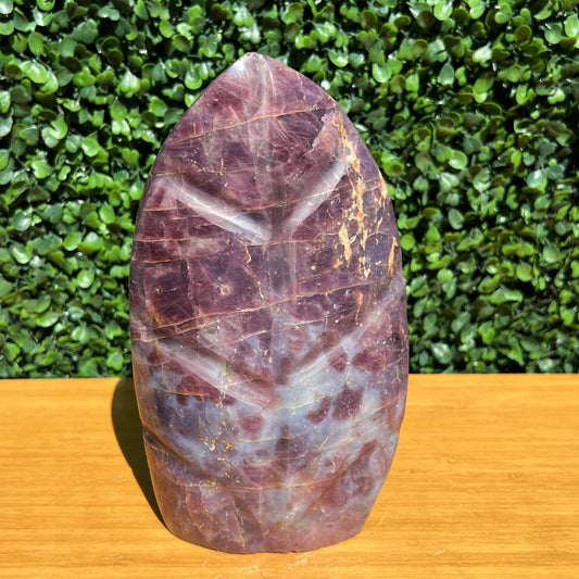 Purple Quartz Leaf