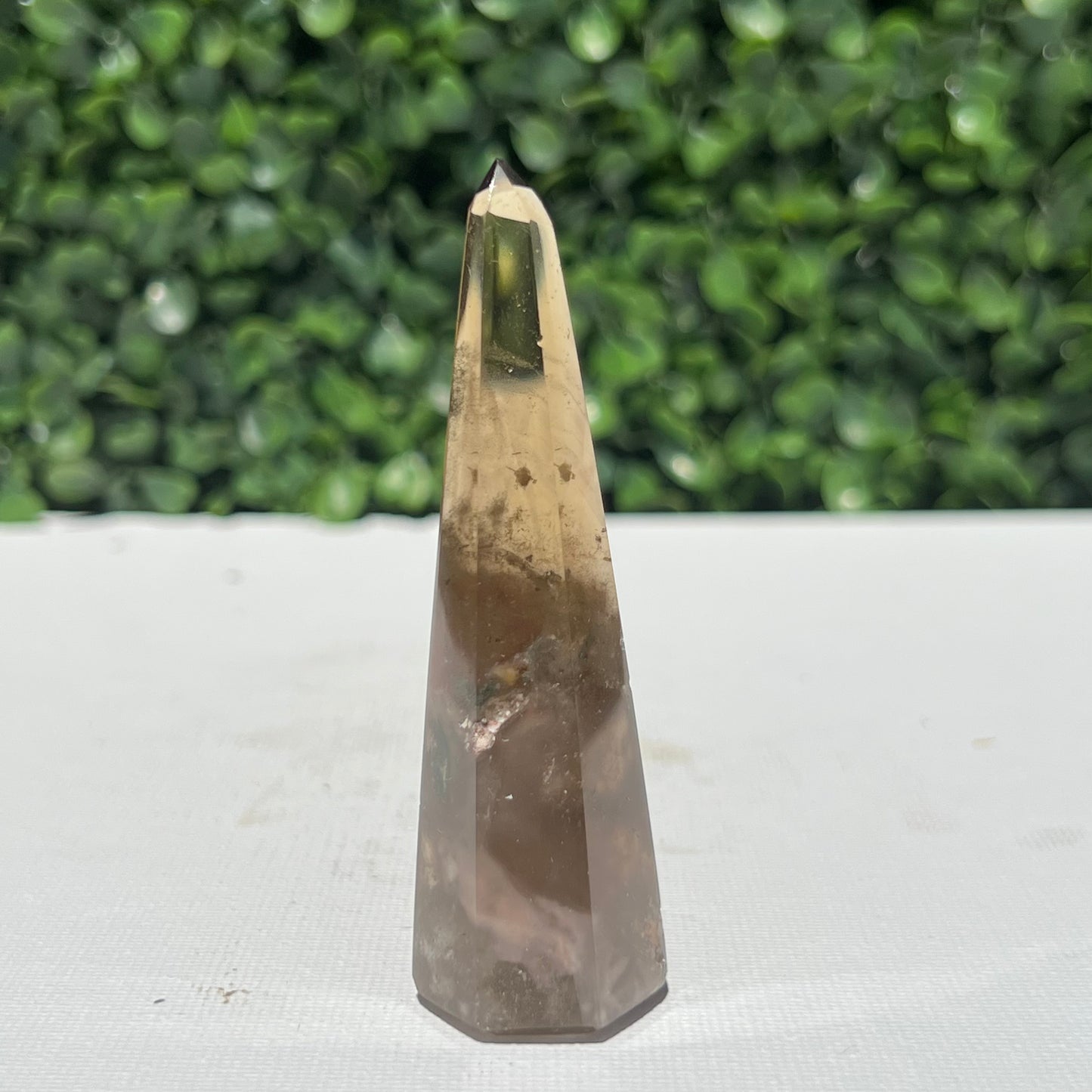 100% Natural Citrine Tower With Inclusions