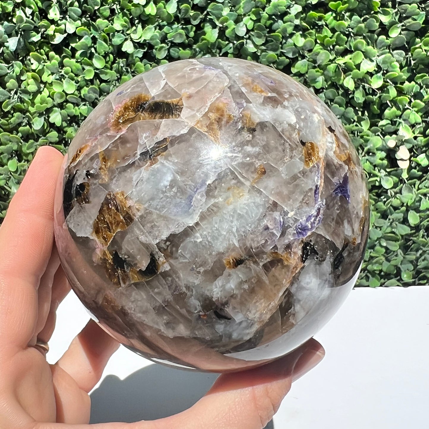 Lepidolite Mix Sphere