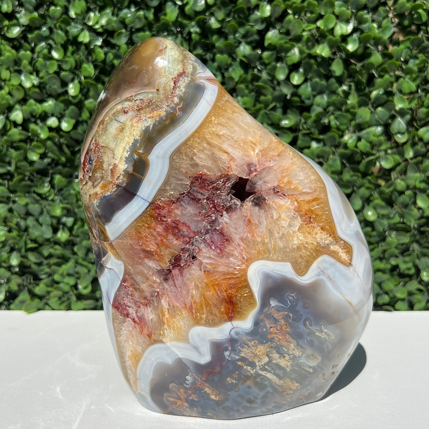 Agate Free Form With Inclusion’s