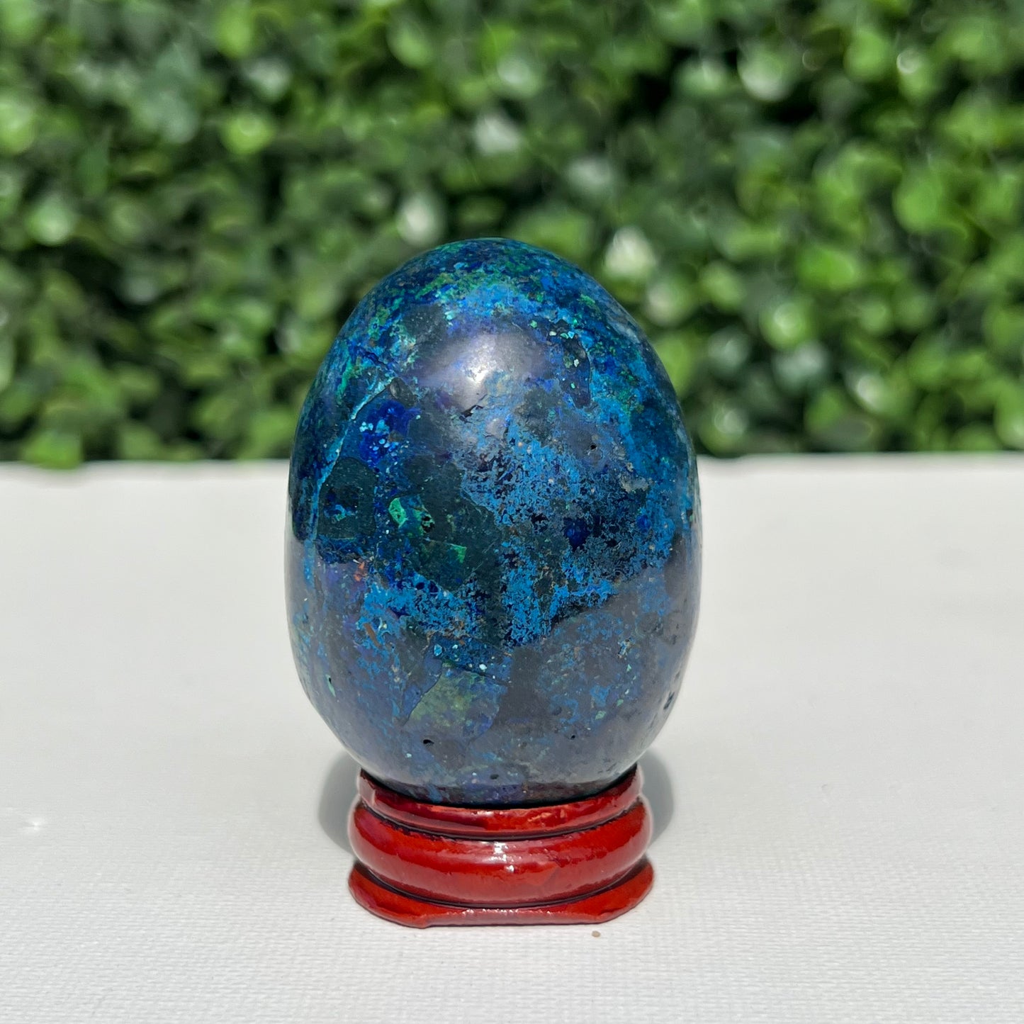 Azurite Malachite Egg